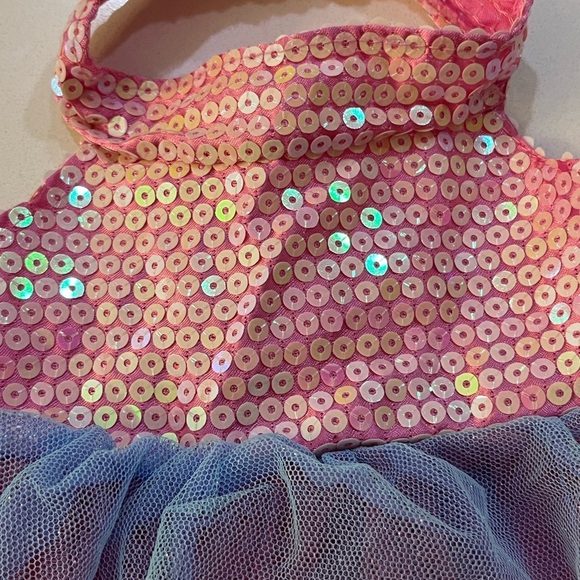 Build A Bear Sequin and Tulle Dress - Picture 2 of 4
